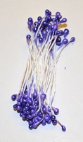 Тычинки двусторонние, цвет - фиолетовый, 50 нитей 