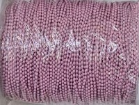 Цепочка шариками (шариковая цепочка), 1 м.  0,5 мм., цвет - винтажный розовый