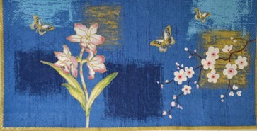 салфетка для декупажа, трехслойная, бумажная, 33х33 см., 1/2