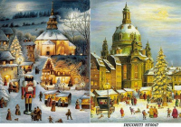 Рисовая бумага Decor,  "Городок Щелкунчика "   