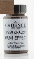 Меловая винтажная краска  Very Chalky Wash Effect, цвет - "Коричневый", 90 мл. 
