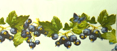 салфетка для декупажа, трехслойная, бумажная, 33х33 см., 1/2 