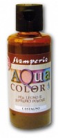 Морилка на водной основе для пористых поверхностей Aquacolor, цвет - каштановый 