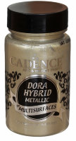 Краска металлик  акриловая многоповерхностная гибридная Dora  Cadence, 90 мл., цвет - платина