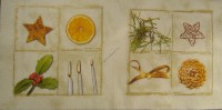салфетка для декупажа, трехслойная, бумажная, 33х33 см., 1/2