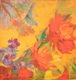 салфетка для декупажа, трехслойная, бумажная, 33х33 см., 1/4   