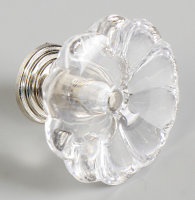 Ручка керамическая "кристалл, цветок"  