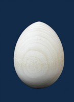 Яйцо деревянное №2, высота -  5,5 см.