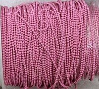 Цепочка шариками (шариковая цепочка), 1 м.  0,5 мм., цвет - розовый