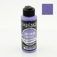 Краска  акриловая многоповерхностная гибридная  Cadence, цвет - фиолетовый, 70 мл. 