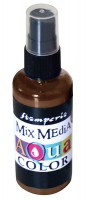 Краска - спрей "Aquacolor Spray "для техники "Mix Media", 60 мл., цвет - коричневый