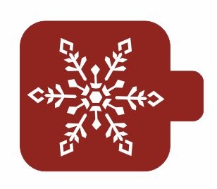 Трафарет - модуль Event Design, серия "Новый год", 9 х 9 см. 