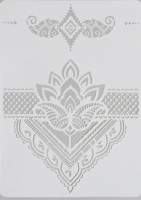 трафарет "Лотос", 21 х 29,7 см.      