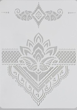 трафарет "Лотос", 21 х 29,7 см.      