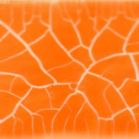 Второй шаг цветного кракелюрного состава   Cadence "Паутина", цвет - "апельсин"