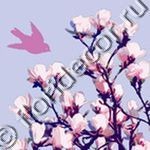 салфетка для декупажа, трехслойная, бумажная, 33х33 см., 1/4