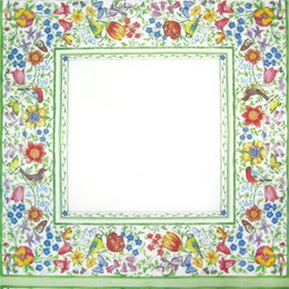 салфетка для декупажа, трехслойная, бумажная, 33х33 см., 1/1