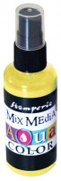 Краска - спрей "Aquacolor Spray "для техники "Mix Media", 60 мл., цвет -желтый 