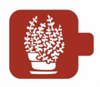 Трафарет - модуль Event Design, серия "Флора", 9 х 9 см.  