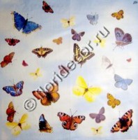 салфетка для декупажа, трехслойная, бумажная, 33х33 см., 1/1