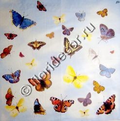салфетка для декупажа, трехслойная, бумажная, 33х33 см., 1/1