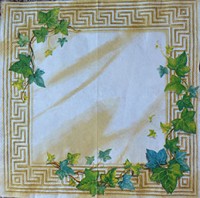 салфетка для декупажа, трехслойная, бумажная, 25х25 см., 1/1  