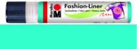 Контур Marabu Fashion-Liner по впитывающим поверхностям , цвет - карибский 