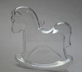 Фигурка из пластика " лошадка",  высота - 9 см., производство - Германия 