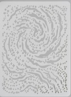 трафарет "Спиральная галактика", 15 х 20 см.     