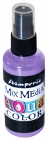Краска - спрей "Aquacolor Spray "для техники "Mix Media", 60 мл., цвет -сиреневый  