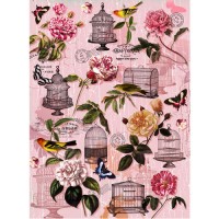 Рисовая бумага CraftPremier. Плотность - 20 гр/кв.м. Размер 28 х 38 см.   
