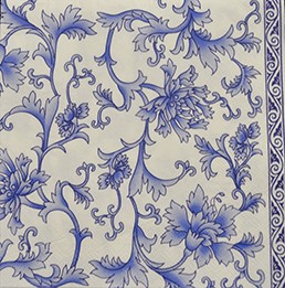 салфетка для декупажа, трехслойная, бумажная, 33х33 см., 1/4  