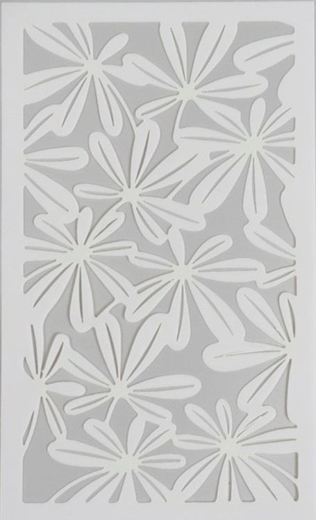 трафарет маска "Цветы", 12 х 20 см.      