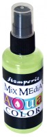 Краска - спрей "Aquacolor Spray "для техники "Mix Media", 60 мл., цвет - лайм
