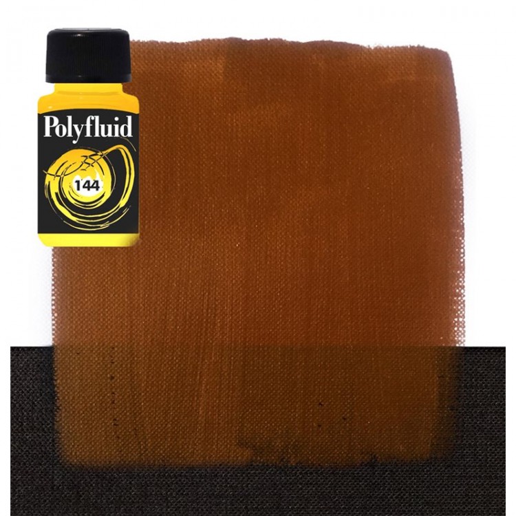 Краска акриловая Maimeri "PolyFluid",  цвет - темное золото