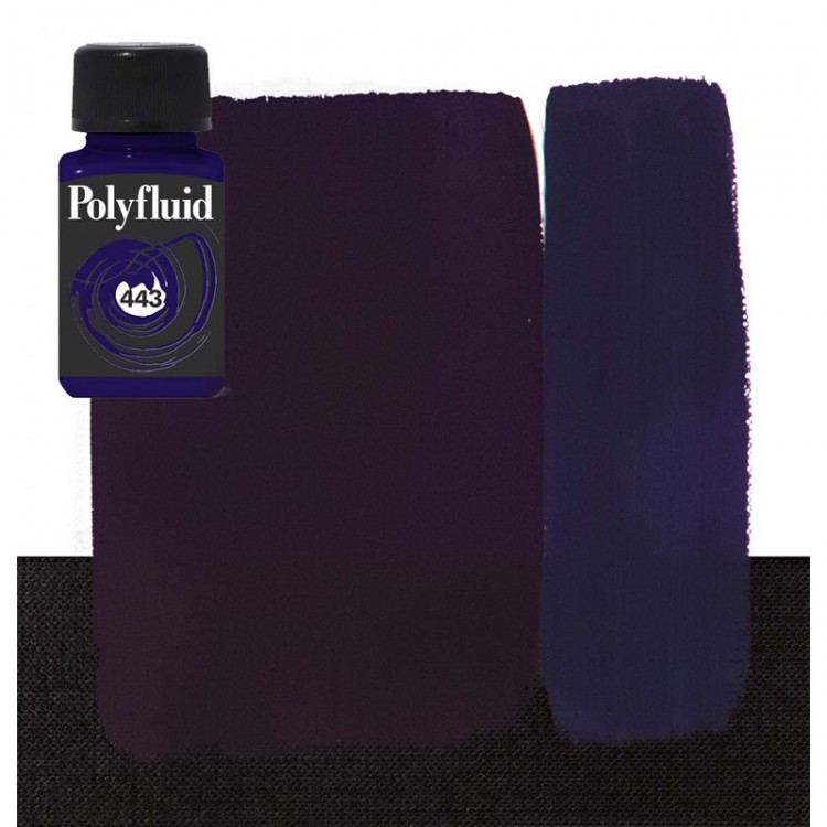 Краска акриловая Maimeri "PolyFluid",  цвет - фиолетовый